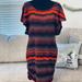 Free People Sweaters | Free People Sweater Dress | Color: Gray/Red | Size: M