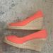 J. Crew Shoes | J. Crew Seville, Coral Espadrilles, Size 9 | Color: Orange/Pink | Size: 9
