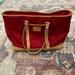 Coach Bags | Extra Large Coach Weekender Bag, Red Bag With Leather Trim | Color: Red/Tan | Size: Os