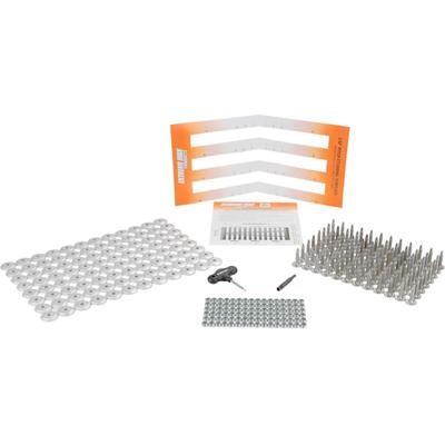Extreme Max 96 Stud Track Pack w/ Round Backers 1.00" Stud Length 5001.5463