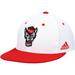 Men's adidas White NC State Wolfpack On-Field Baseball Fitted Hat