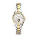 Women's Fossil Army Black Knights Scarlette Mini Two-Tone Stainless Steel Watch