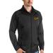 Men's Antigua Black Chicago Blackhawks Links Full-Zip Golf Jacket