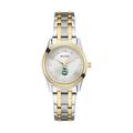 Women's Bulova Silver/Gold Colorado State Rams Classic Two-Tone Round Watch