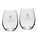 South Texas College of Law 15oz. 2-Piece Stemless Wine Glass Set