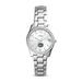 Women's Fossil Silver Ohio Bobcats Scarlette Mini Three-Hand Date Watch