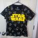 Disney Tops | Disney Store Star Wars Princess Leia Womens Xl Black Shirt | Color: Black/Yellow | Size: Xl