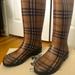 Burberry Shoes | Burberry Rain Boots | Color: Brown/Black | Size: 8