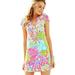 Lilly Pulitzer Dresses | Lilly Pulitzer Multi-Color Brewster T-Shirt Dress | Color: Blue/Pink | Size: Xs