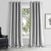 Eider & Ivory™ Mapleton Solid Blackout Thermal Grommet Single Curtain Panel Polyester in Gray | 84 H x 54 W in | Wayfair