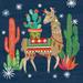 The Holiday Aisle® Lovely Llamas III Christmas Canvas | 12 H x 12 W x 1.25 D in | Wayfair 377279544FA9431283FB075B95D75A05