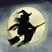 Red Barrel Studio® Haunting Halloween Night Witch Canvas, Wood | 20 H x 20 W x 1.25 D in | Wayfair 60348FD823244582BA8B206F8E259A6A