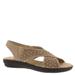 Easy Street Claudia - Womens 9.5 Tan Sandal W