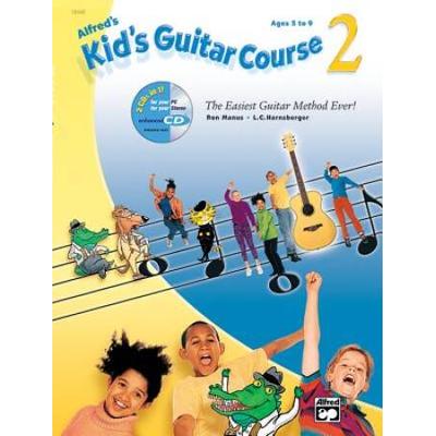 Alfred's Kid's Guitar Course 2: The Easiest Guitar Method Ever!, Book, Dvd & Online Video/Audio/Software