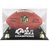 Los Angeles Rams Super Bowl LVI Champions Golden Classic Football Display Case