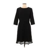 Nine West Casual Dress: Black Dresses - Women's Size 6