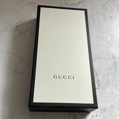 Gucci Other | Gucci Empty Gift Box. Small/Long | Color: White/Silver | Size: Os