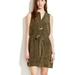 Madewell Dresses | Madwell Silk Playa Dress | Color: Brown/Green | Size: L