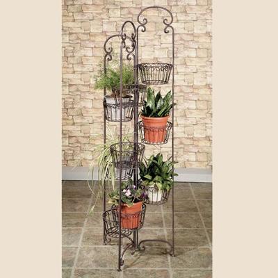 Zaria Plant Stand Tuscan Slate , Tuscan Slate