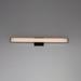 Wade Logan® Aylor 1-Light Dimmable LED Bath Bar in Black | 4.75 H x 24 W x 4.75 D in | Wayfair B92F61ABA1E44831A3944B62A0C00BFC