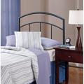 Lark Manor™ Amielle Metal Slat Headboard Metal in Gray/Black | 46 H x 62 W in | Wayfair F6E166C9A13B4A63A4DBBEDD71F1276D