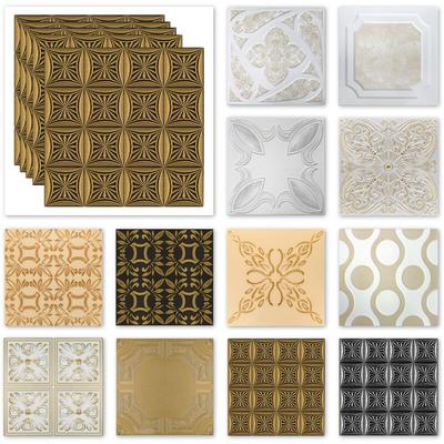 Deckenplatten Styropor xps - farbig viele Motive 50x50cm - Sparpaket Nr.03 bis Nr.112: NR.98.BS Image