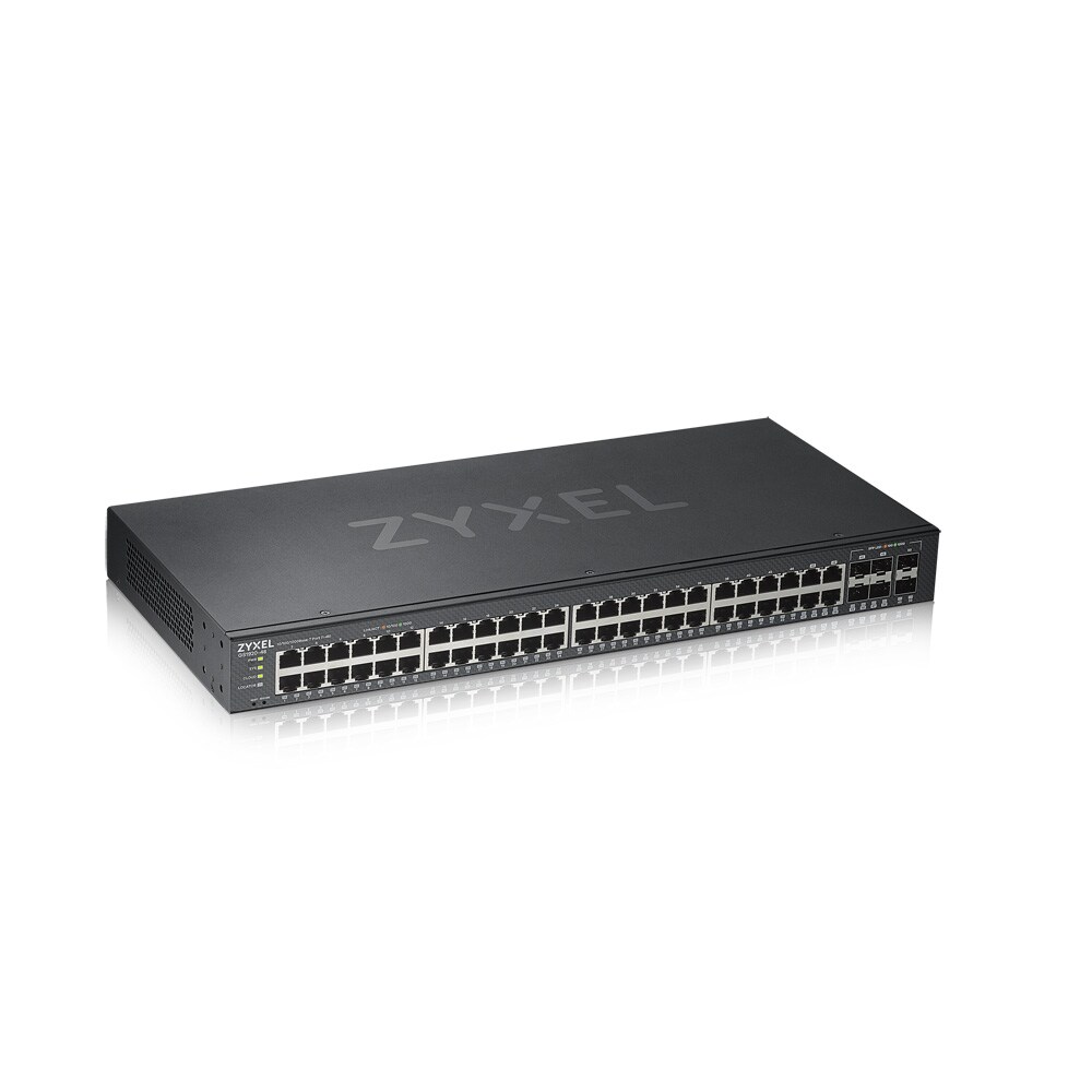 Zyxel GS1920-48v2 52-Port smart managed Gigabit Switch Image