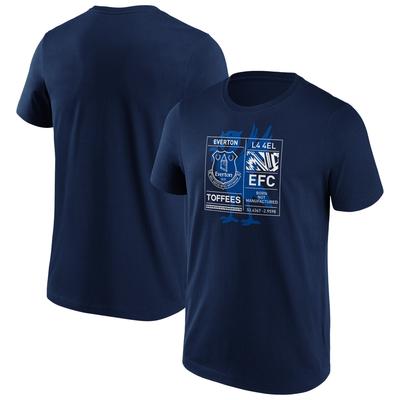 Everton Life Grafik T-Shirt -Navy - Herren Image