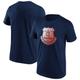 Everton Boost Logo Grafik T-Shirt - Navy - Herren