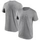 Everton Distressed Retro Crest Graphic T-Shirt - Sports Grey Mens