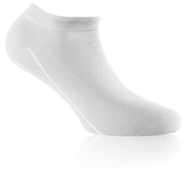 Rohner - Basic Sneaker Bamboo 3er Pack - Multifunktionssocken 39-42 | EU 39-42 grau/weiß
