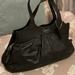 Coach Bags | Black Leather 3 Section Coach Bag | Color: Black | Size: Os