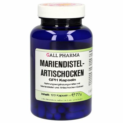 Mariendistel Artischocken GPH Kapseln 120 St