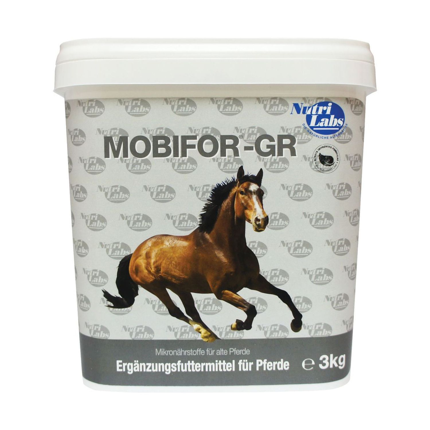Mobifor GR Mikronährstoffe Pulver f.alte Pferde 3 kg Image