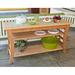 Red Barrel Studio® Cedar Solid Wood Buffet & Console Outdoor Table Wood in Brown | 31 H x 48 W x 20 D in | Wayfair 057DA0A9C26F4BA4A426DE639FE3DFDF