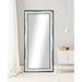 Ulrey Rustic Seaside Full Length Beveled Body Mirror in Green Laurel Foundry Modern Farmhouse® | 65.5 H x 32 W in | Wayfair