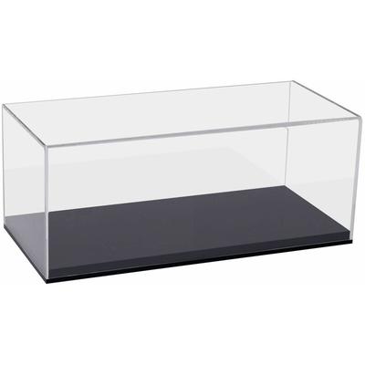 46804 Acryl Vitrine für Modellautos, Figuren, 34 x 16 x 14 cm - HMF Image