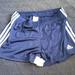 Adidas Shorts | Adidas Navy/White Women's Soccer Shorts, Size M | Color: Blue/White | Size: M