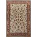 Vegetable Dye Floral Mahal Persian Area Rug Hand-knotted Wool Carpet - 8'4" x 11'8"