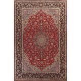 Traditional Floral Najafabad Persian Area Rug Hand-knotted Wool Carpet - 9'4" x 13'0"