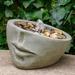 Campania International Faccia Concrete Fountain | 7 H x 11.5 W x 11.5 D in | Wayfair FT-391-AS