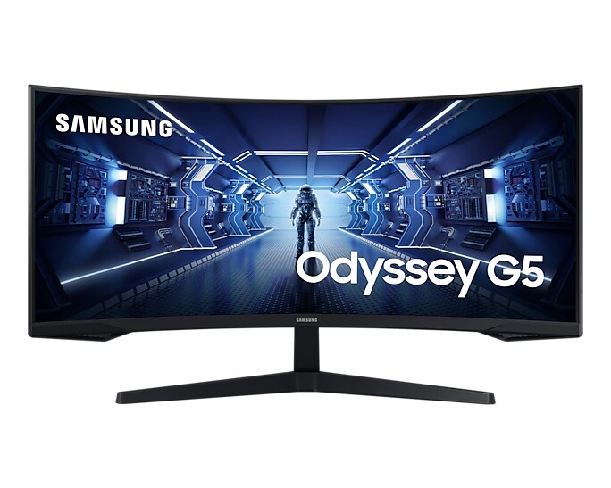 Samsung Odyssey C34G55TWWR 86,4 cm (34 Zoll) 3440 x 1440 Pixel UltraWide Quad HD LED Schwarz Image