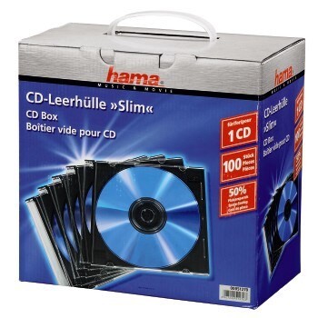 Hama 00051270 CD-Hülle 100 Disks Image