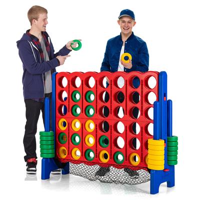 Costway 4-to-Score Giant Game Set 4-in-a-Row Conne...