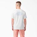 Dickies Men's Back Logo Graphic T-Shirt - White Size XL (WSR13)