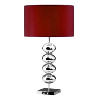 Tischleuchte ELLIPSES, rot, H:45cm, mit Leuchmittel Image