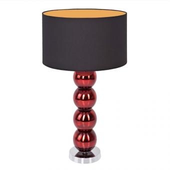 Tischleuchte FLAT BALLS, schwarz und gold, H:54cm, mit Leuchmittel Image