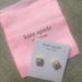 Kate Spade Jewelry | Kate Spade Earrings /Studs | Color: White/Silver | Size: Os