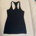 Lululemon Athletica Tops | Lululemon Cool Racer Back Tank | Color: Black/Tan | Size: 8