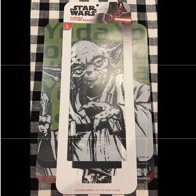 Disney Kitchen | Disney Star Wars Flexible Cutting Boards Set | Color: Black/Green | Size: Os